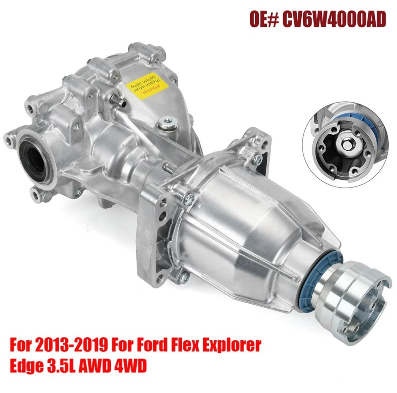 Rear Differential For 2014-2019 Ford Edge Escape MU7Z4000D CV6W-4B025-DF