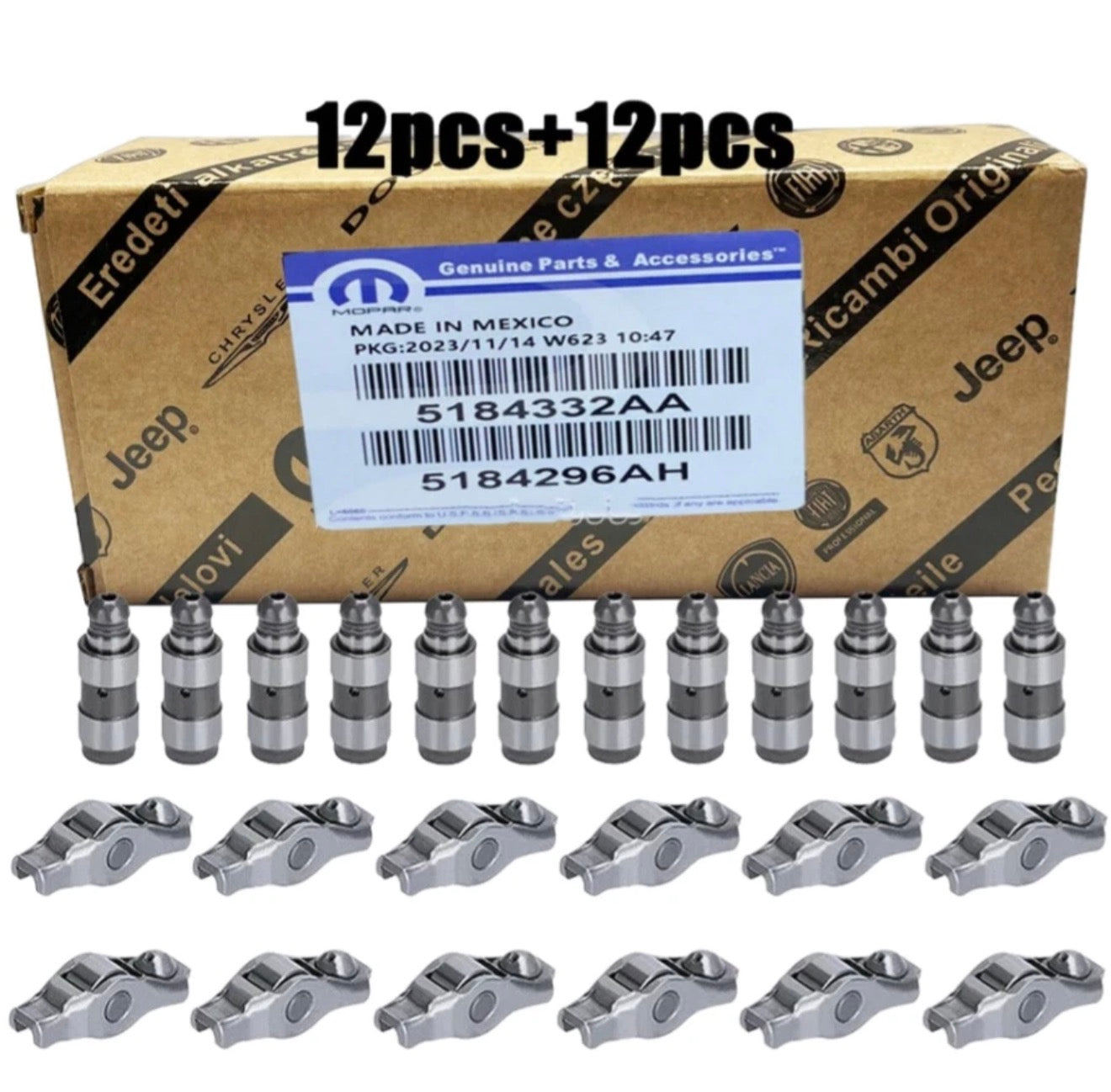 3.6L Camshaft Kit Rocker Arm Lifters For 2016-2024 Jeep Cherokee Dodge
Chrysler OEM