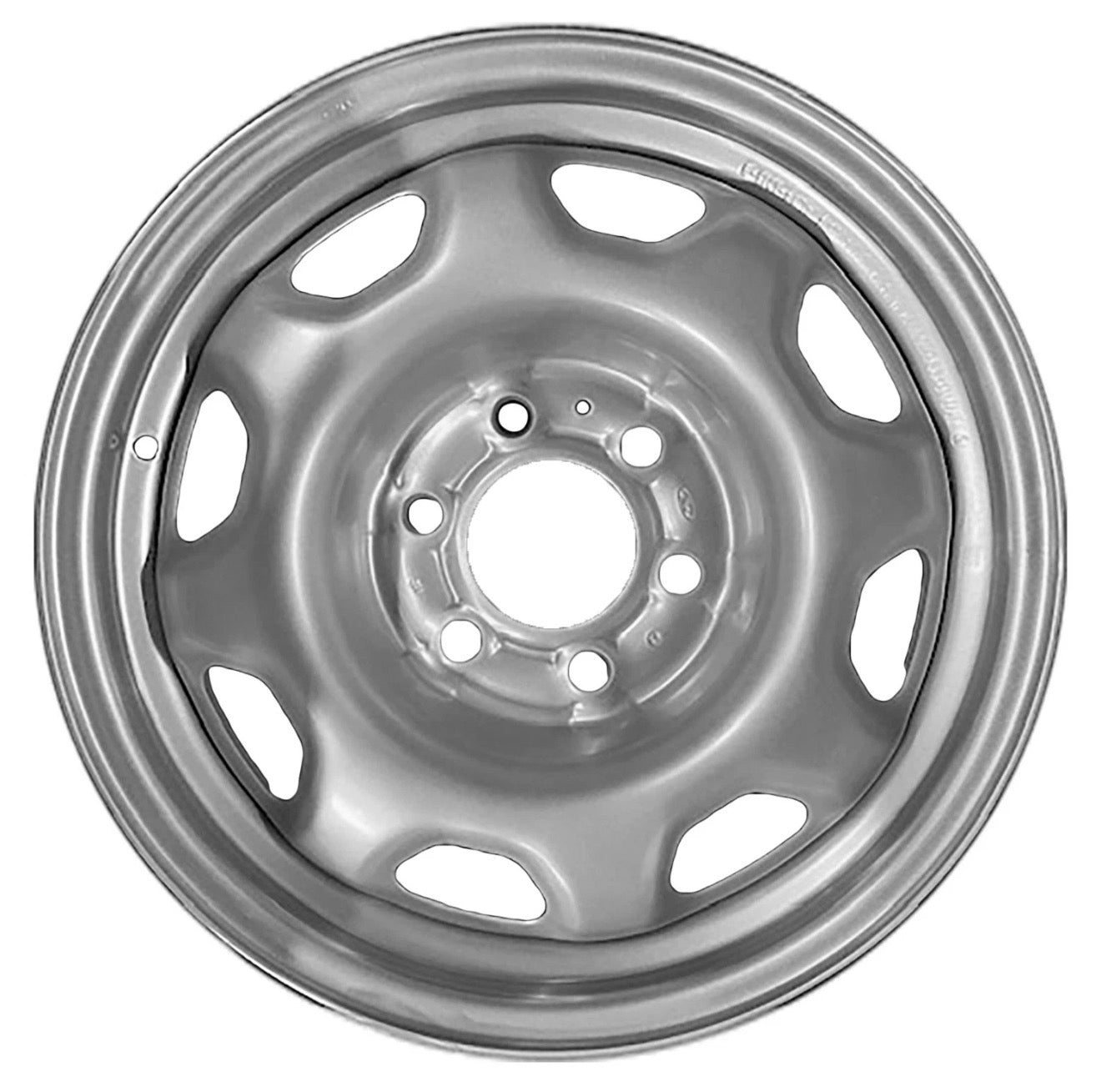 Refurbished 17'' Painted Silver Steel Wheel FL3Z1015A 560-03996