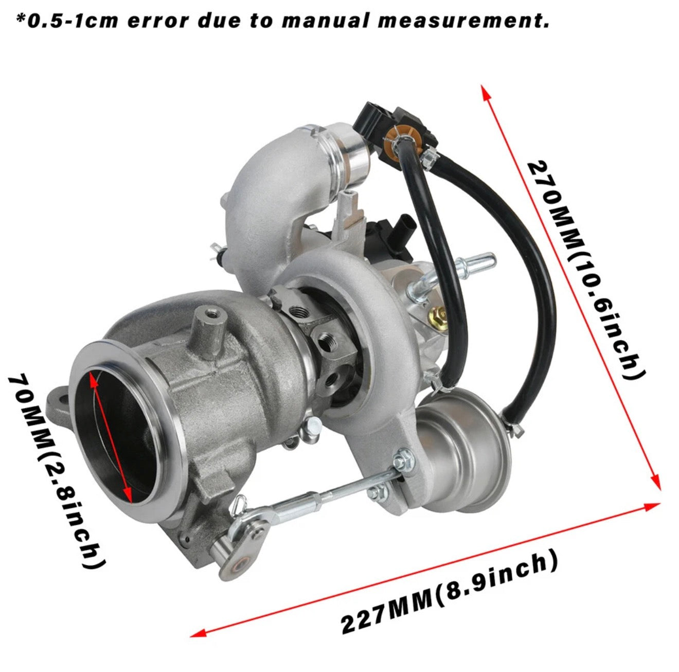 Turbocharger and Oil Lines For 18-22 Chevy Equinox GMC Terrain 1.5L 25206073