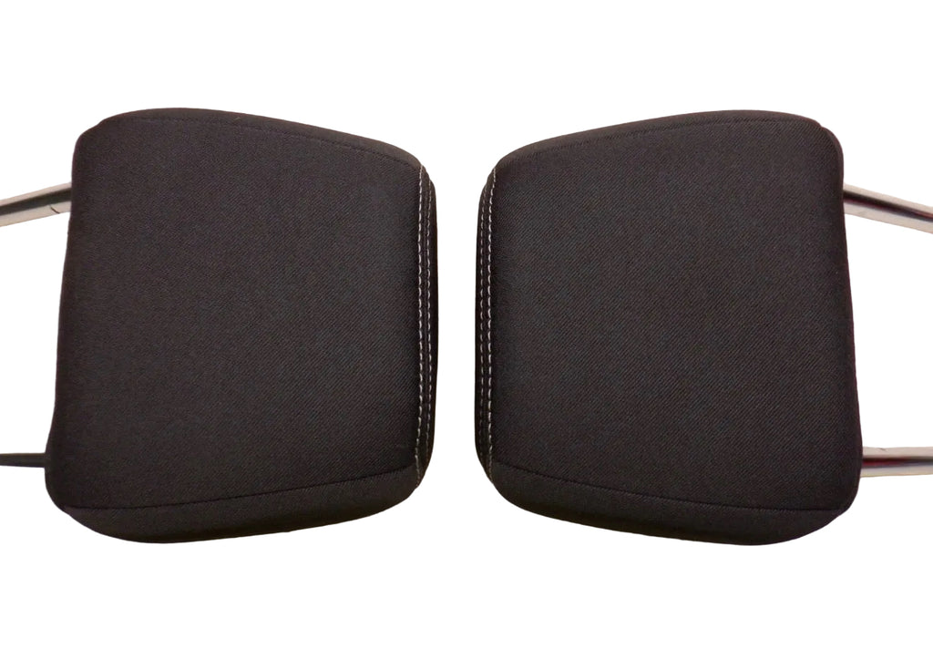 2022-2025 Kia Sportage Rear (2nd Row) Headrests Black Cloth Set of 3