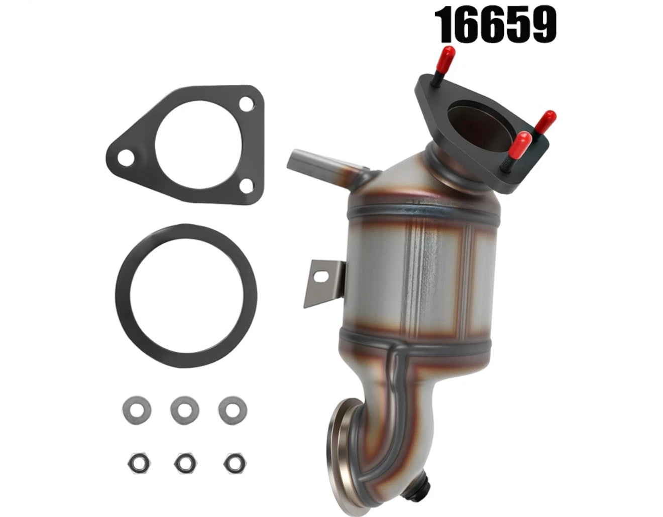 Catalytic Converter for Chevrolet Cruze 2011-2016 Sonic Trax 1.4 Front 25196720