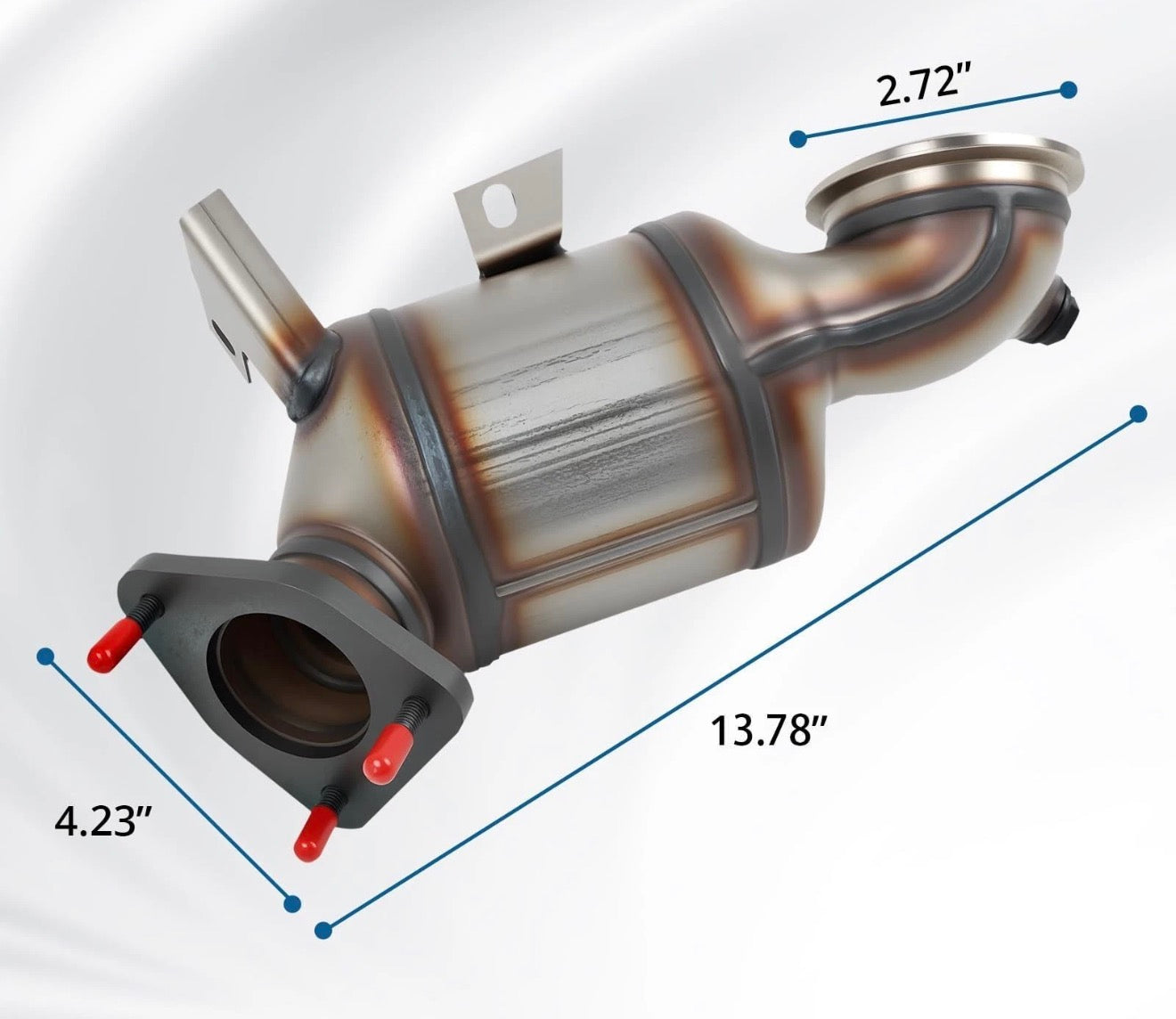 Catalytic Converter for Chevrolet Cruze 2011-2016 Sonic Trax 1.4 Front 25196720