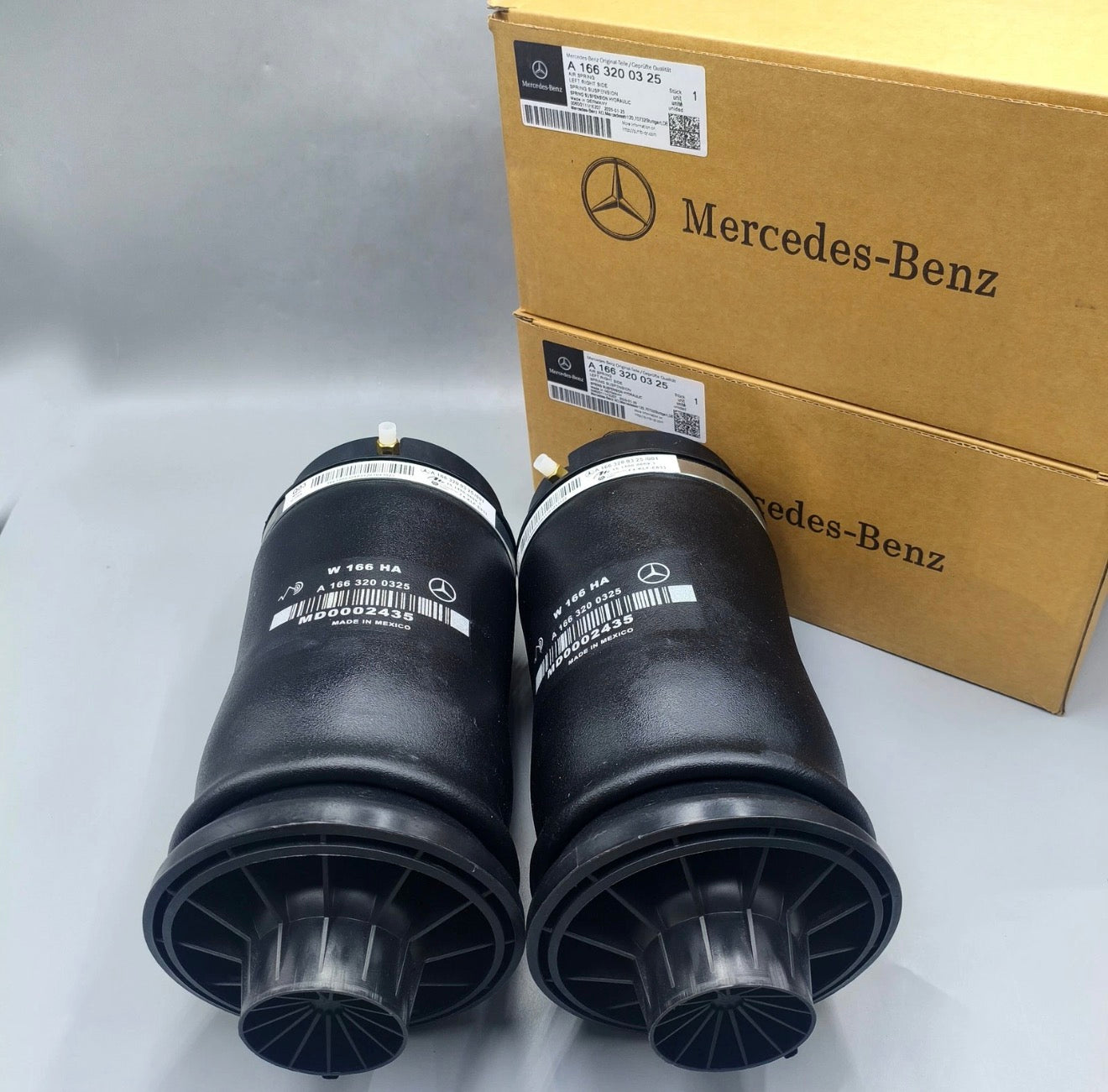 OEM MERCEDES BENZ 1663200325 Rear Air Spring Suspension Bag for GL350 GL450 GL550 ML450