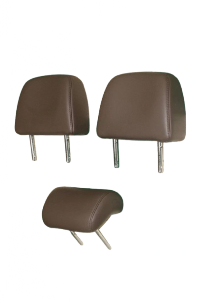 16-23 Toyota Tacoma Brown Leather Rear Headrest Set